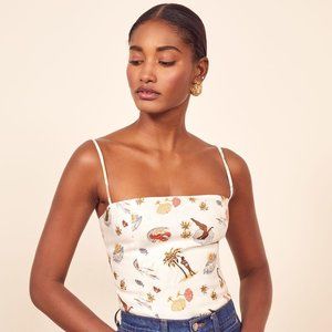 NWT Reformation Overland Top in Tropez
